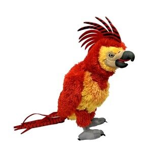 Harry Potter Fawkes Phoenix 14" Plush Dumbledore's Red Bird Wizarding World